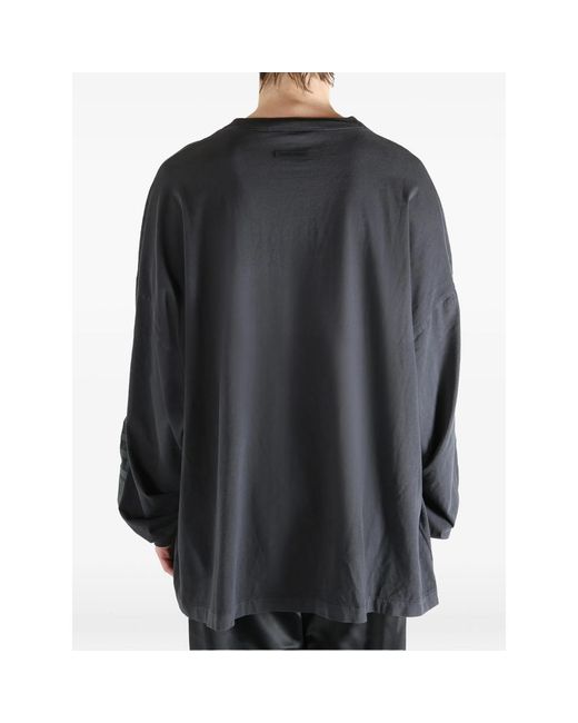 Fear Of God Black Long-Sleeved Top
