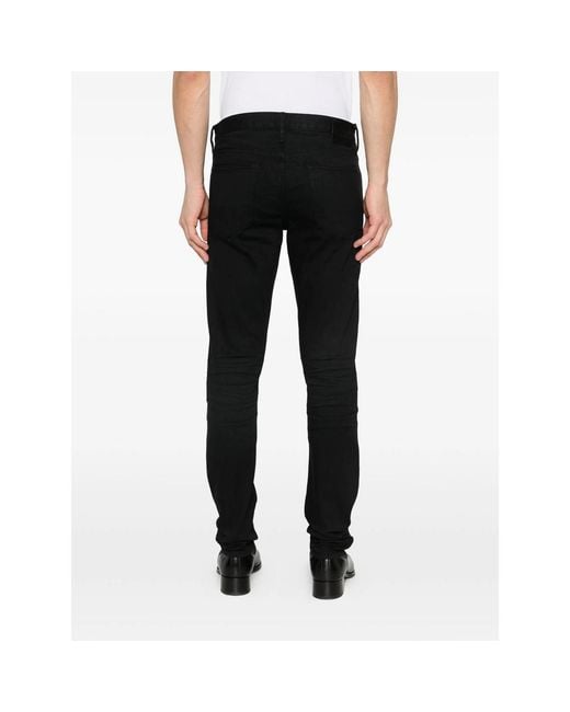 Tom Ford Black Logo-Patch Jeans for men