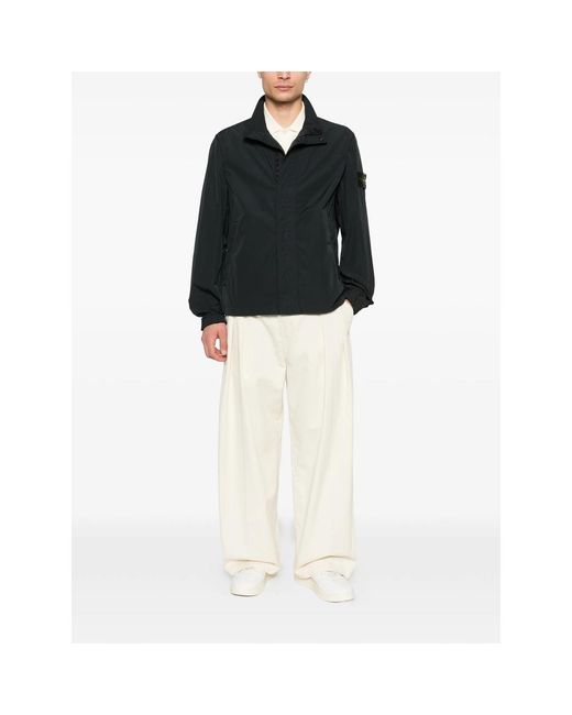 Stone Island Black Outerwears for men