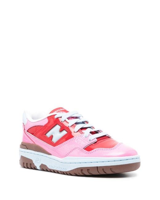 New Balance Pink 550 Contrast Sneakers