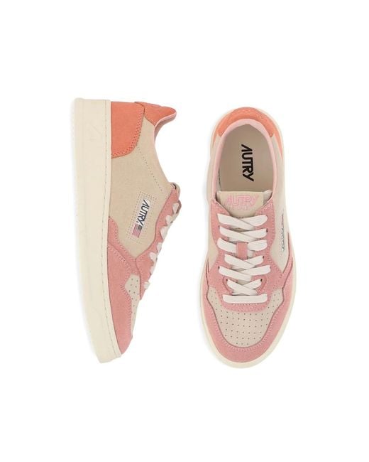 Autry Pink Sneakers Neutral