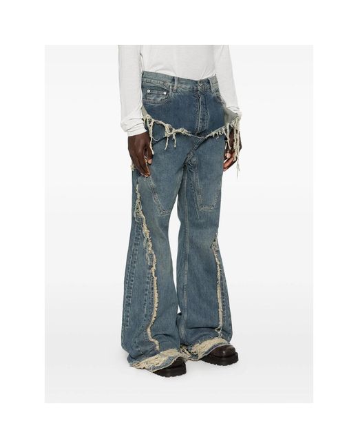 Rick Owens Blue Denim for men