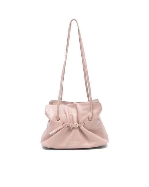 Prada Pink Shoulder Bags