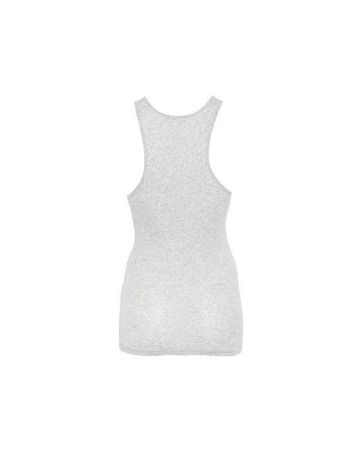 Entire studios White Sleeveless T-Shirt for men