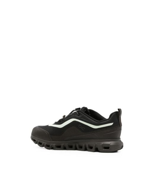 On Shoes Black Cloudaway Waterproof Sneakers for men