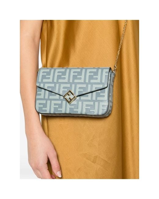 Fendi Blue Tote Bags