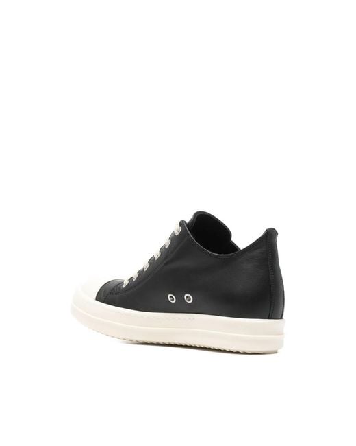 Rick Owens Black Sneakers