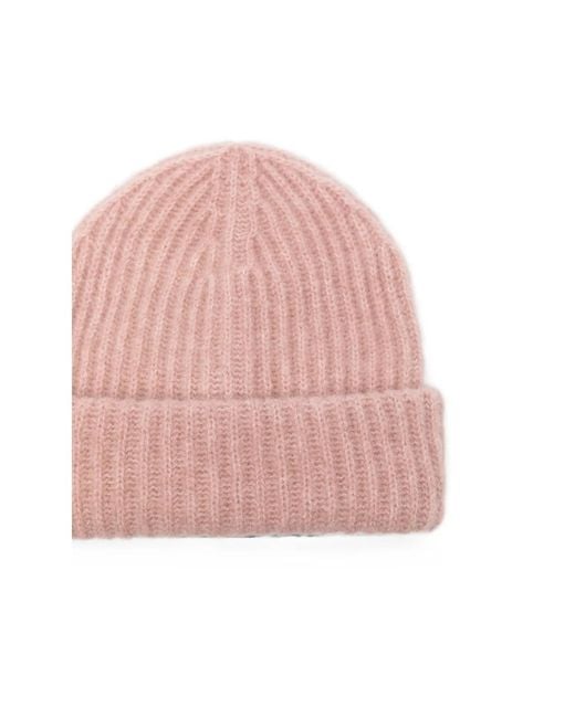Roberto Collina Pink Hats for men