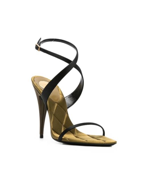 Saint Laurent Metallic Shoes