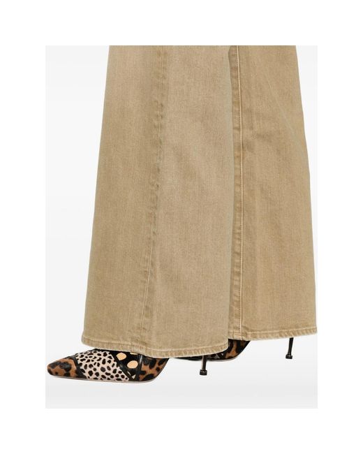 R13 Natural Boy Five-Pocket Flared Jeans
