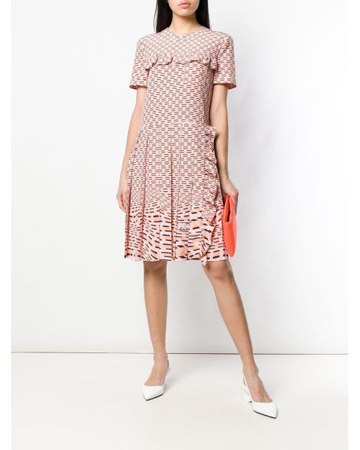 prada pink dress