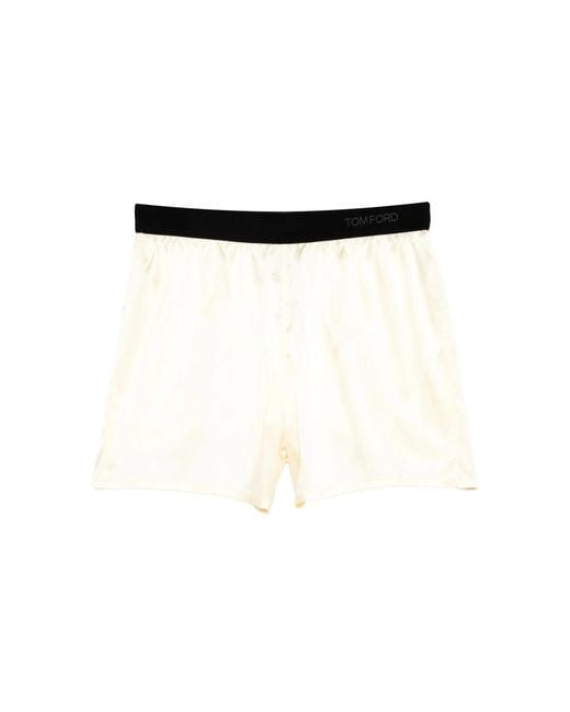 Tom Ford White Nightwear