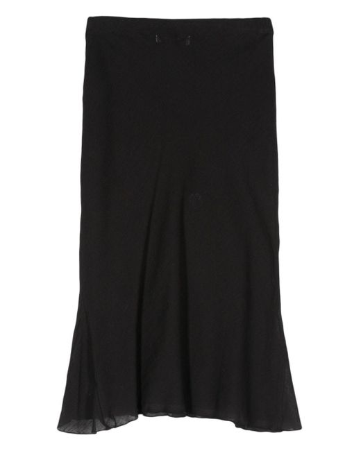 GIMAGUAS Black Costa Sequin-Embellished Skirt