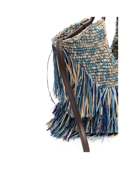 Zimmermann Blue Tote Bags