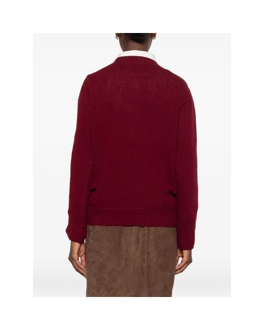 Prada Red Knitwear