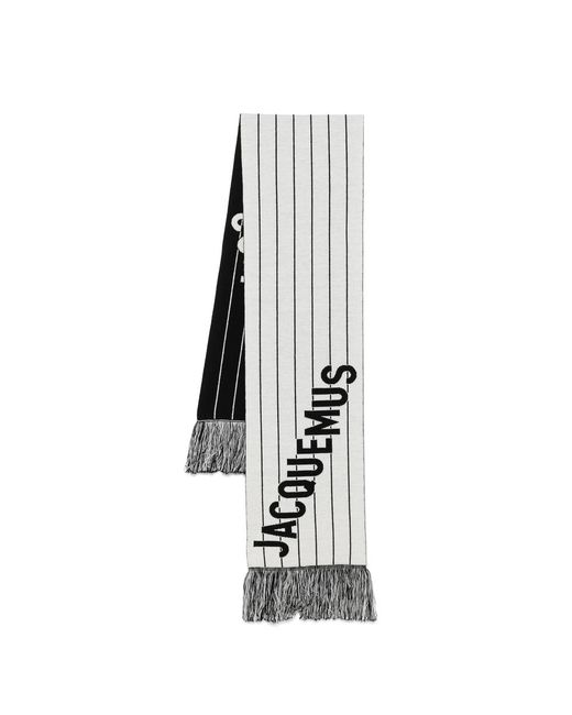 Jacquemus White Scarves for men