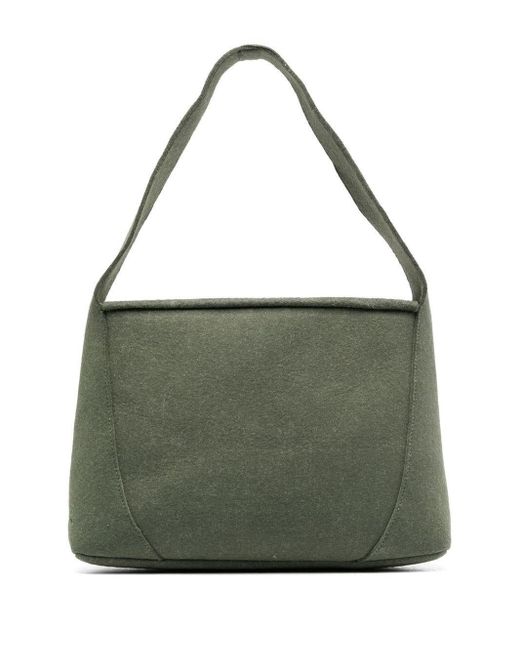Paloma Wool Green Recycled Felted Shoulder Bag