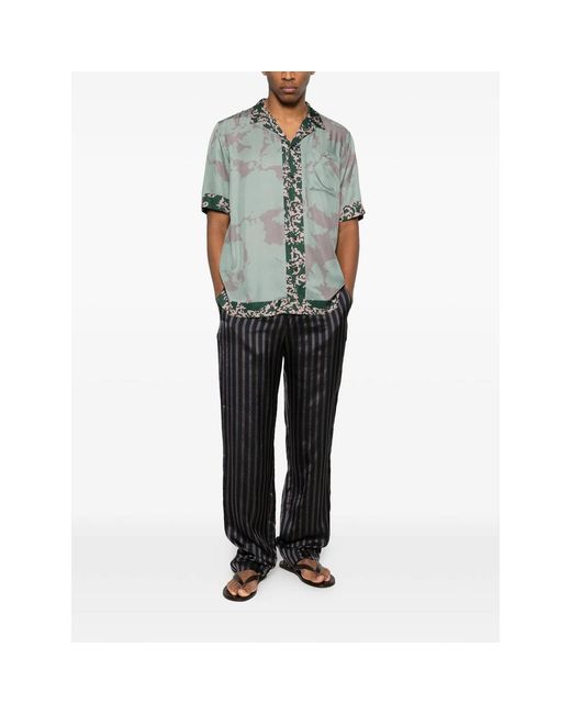Dries Van Noten Blue Shirts for men