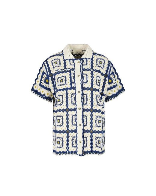 ALÉMAIS Blue Dolly Shirt