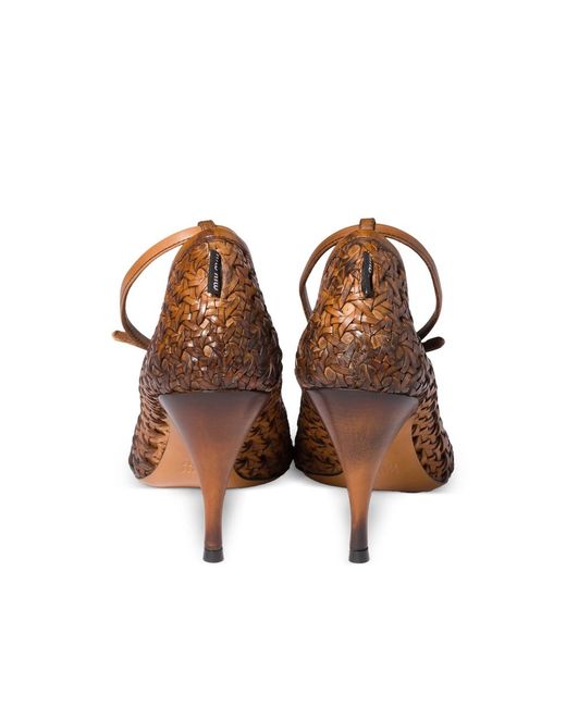 Miu Miu Brown Shoes