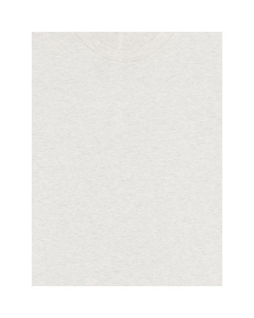 DUNST White Round-Neck T-Shirt for men
