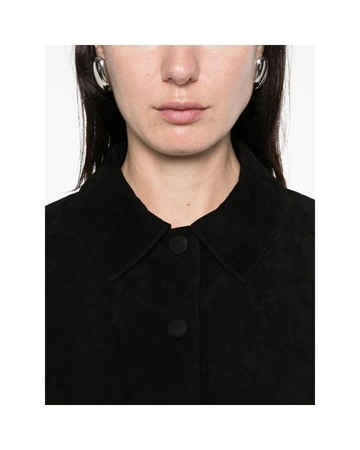 By Malene Birger Black Annie Pocket-Buttoned Jacket