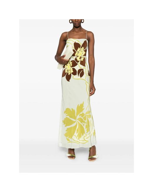 Sir Metallic Printed Maxi Dress