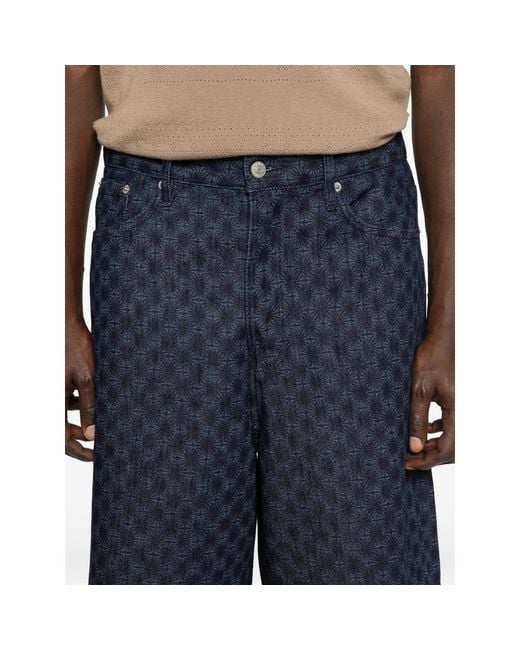 Dries Van Noten Blue Shorts for men