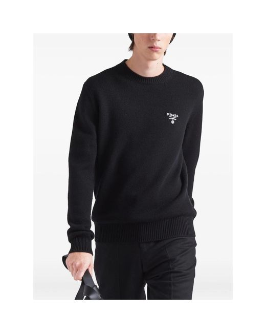 Prada Black Sweaters & Knitwear for men