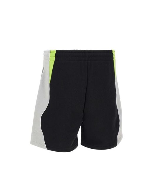 Casablanca Black Track Shorts for men