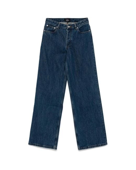 A.P.C. Blue Elisabeth" Jeans
