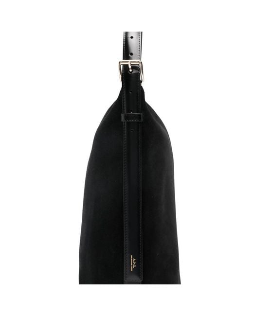 A.P.C. Black Shoulder Bags