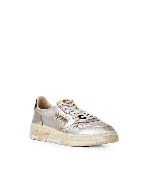 Autry Natural Sneakers Super Vintage Low