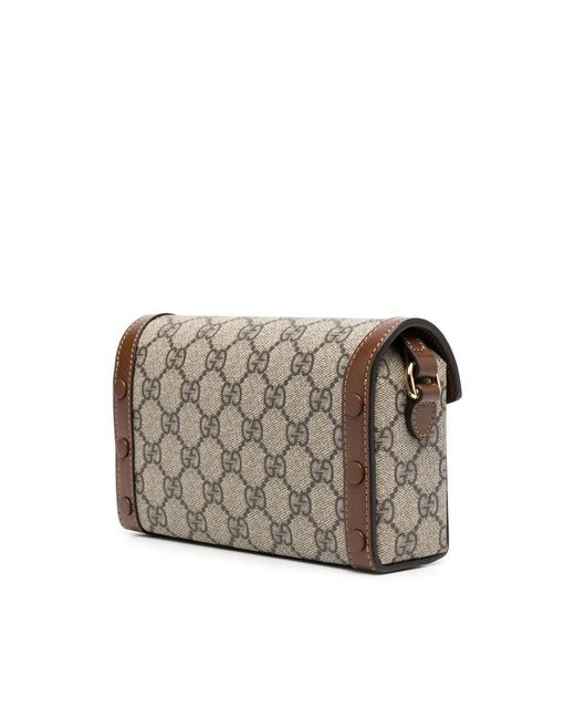 Gucci Gray Mini Borsa Horsebit 1955 for men