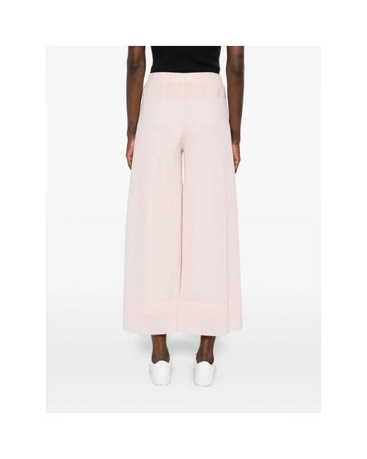 CFCL Pink Pleated-Detail Trousers