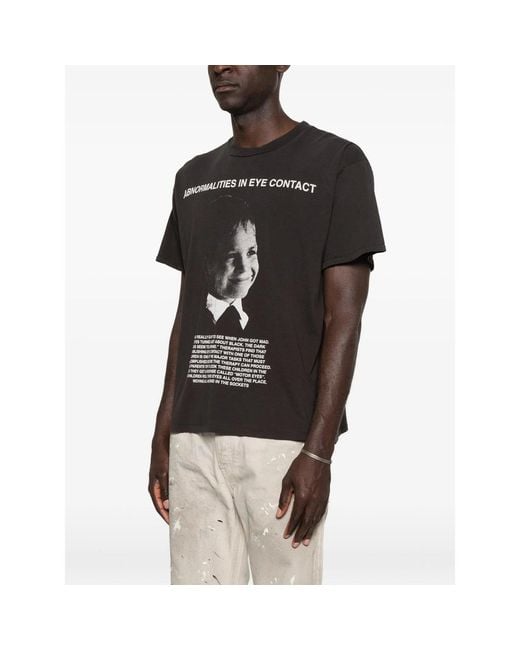 Enfants Riches Deprimes Black Graphic-Print T-Shirt for men