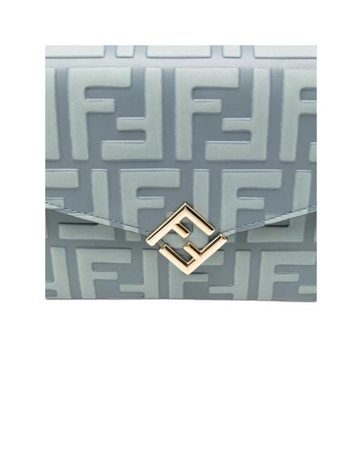 Fendi Blue Tote Bags