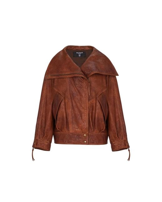 Balmain Brown Coats
