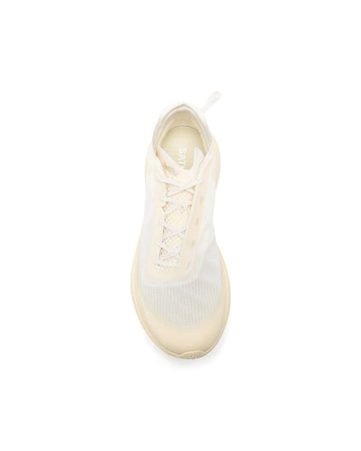 Satisfy Natural Therocker Laced Panelled Sneakers for men