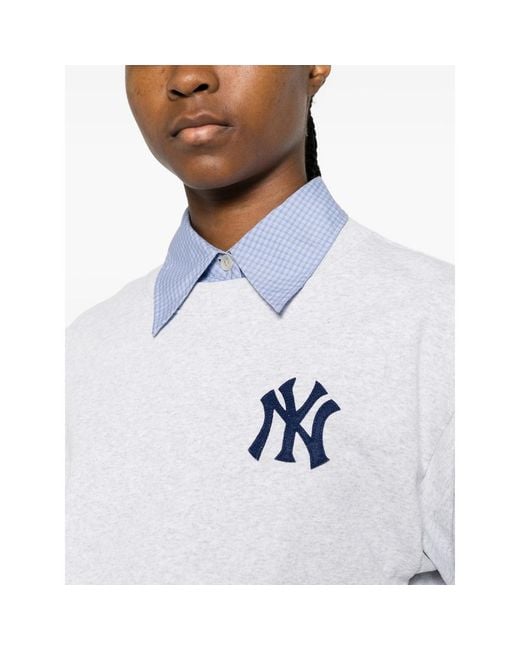 Sporty & Rich White Embroidered Sweatshirt