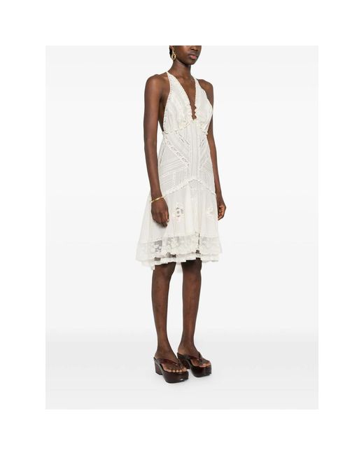 Ermanno Scervino White Dresses Neutral