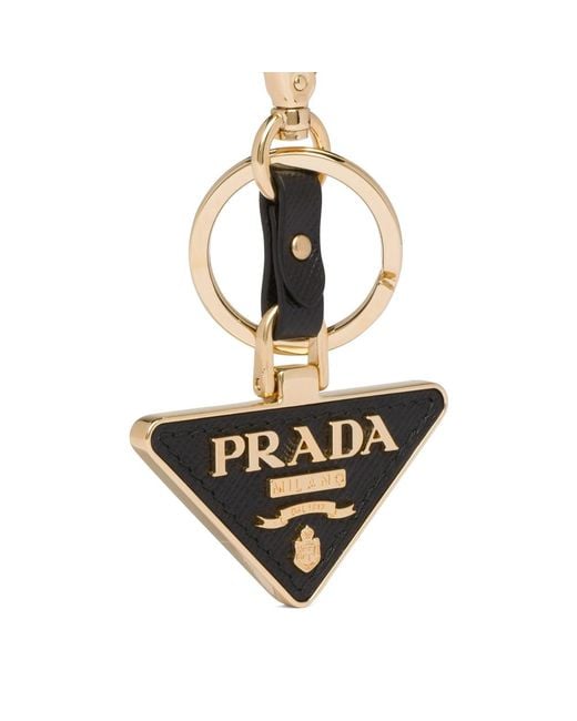 Prada Metallic Keyrings & Chains