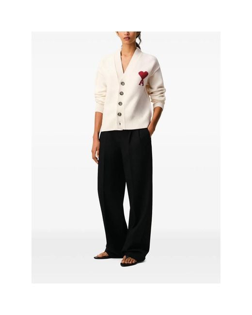 AMI White Cardigans for men