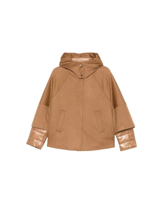 Herno Brown Jackets