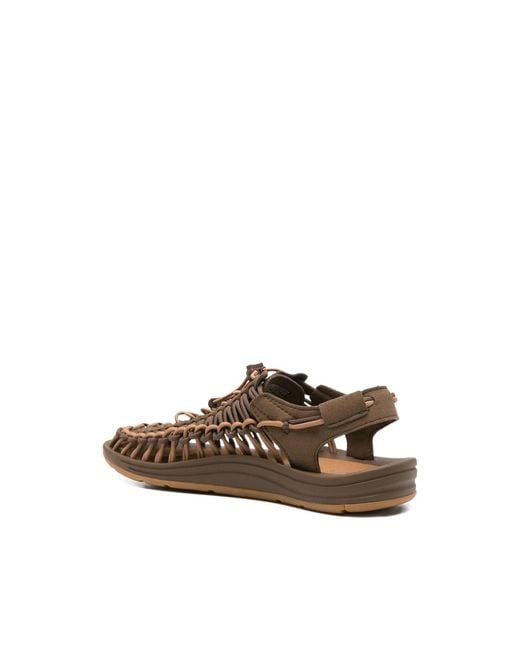 Keen Brown Uneek Drawstring Sandals for men