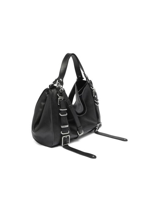 DIESEL Black D-One-Medium Top-Handle Bag
