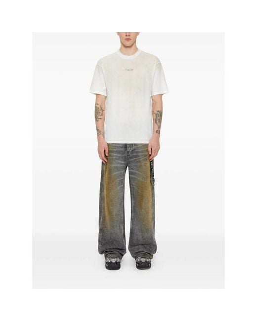 44 Label Group White Jersey T-Shirt for men
