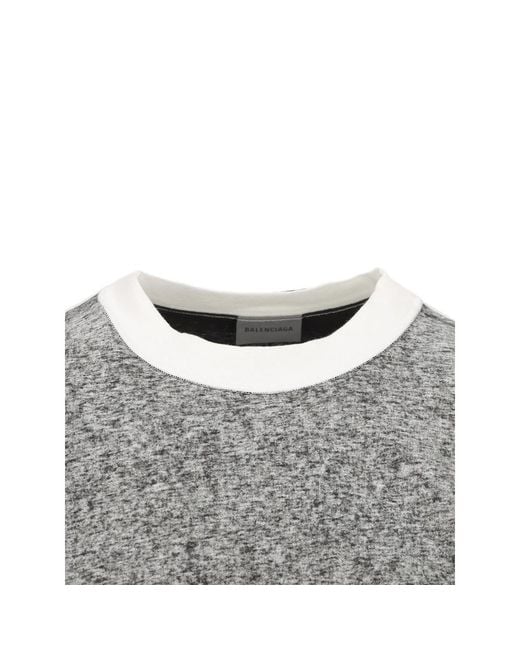 Balenciaga Gray T-Shirts & Vests for men