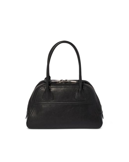 Miu Miu Black Vivant Nappa-Leather Bag