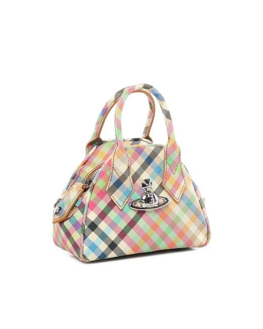 Vivienne Westwood Blue Yasmine Tote Bag